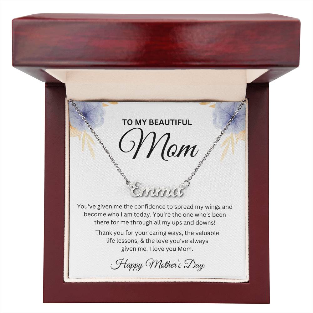 To My Beautiful Mom, Mother Day - Kim’s Signature Beauty & Accessories (Store description)