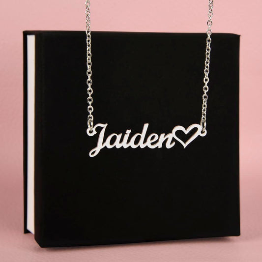 Signature Style: Personalized Name Necklace - Kim’s Signature Beauty & Accessories