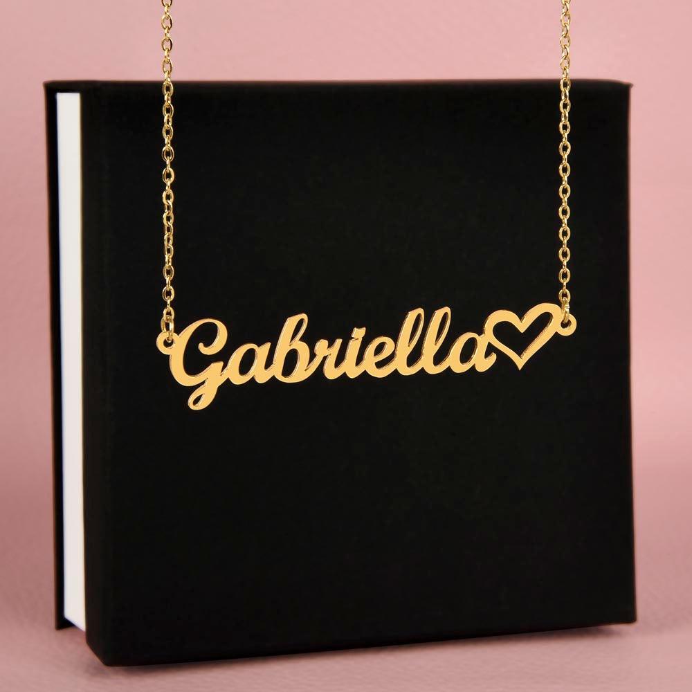 Signature Style: Personalized Name Necklace - Kim’s Signature Beauty & Accessories (Store description)