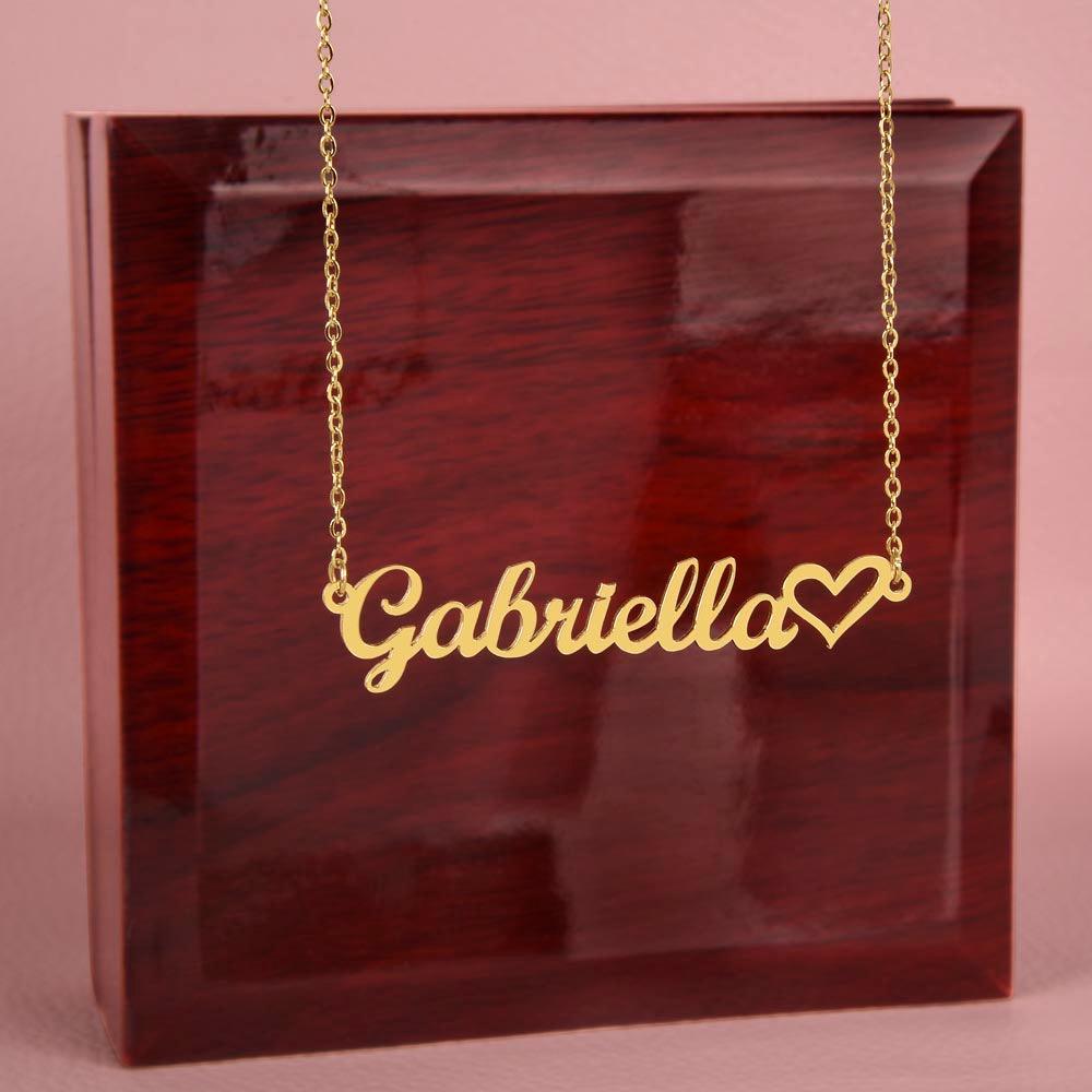 Signature Style: Personalized Name Necklace - Kim’s Signature Beauty & Accessories (Store description)