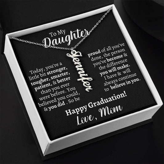 Daughter's Happy Graduation - Personalized necklace - Kim’s Signature Beauty & Accessories