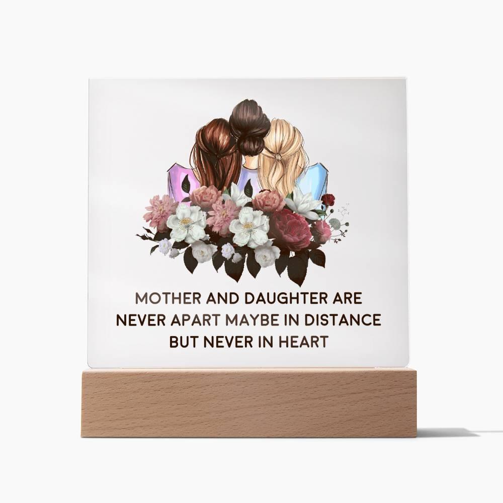 Mother & Daughter | Acyrlic Night Ligjt - Kim’s Signature Beauty & Accessories (Store description)