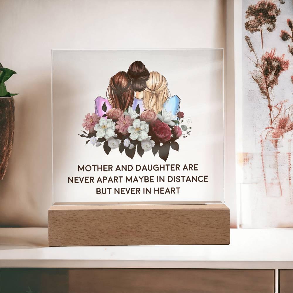Mother & Daughter | Acyrlic Night Ligjt - Kim’s Signature Beauty & Accessories (Store description)