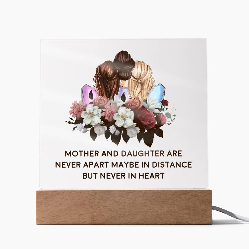 Mother & Daughter | Acyrlic Night Ligjt - Kim’s Signature Beauty & Accessories (Store description)