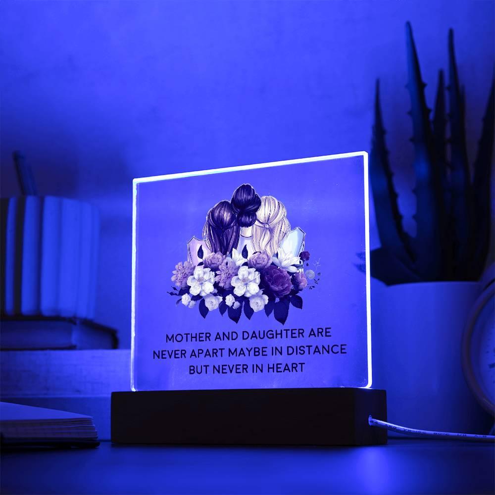 Mother & Daughter | Acyrlic Night Ligjt - Kim’s Signature Beauty & Accessories (Store description)