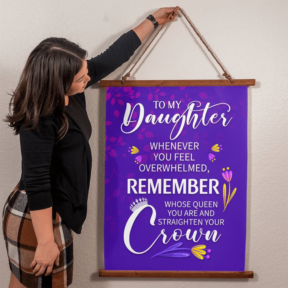 Daughter Crown Wall Tapestry - Kim’s Signature Beauty & Accessories