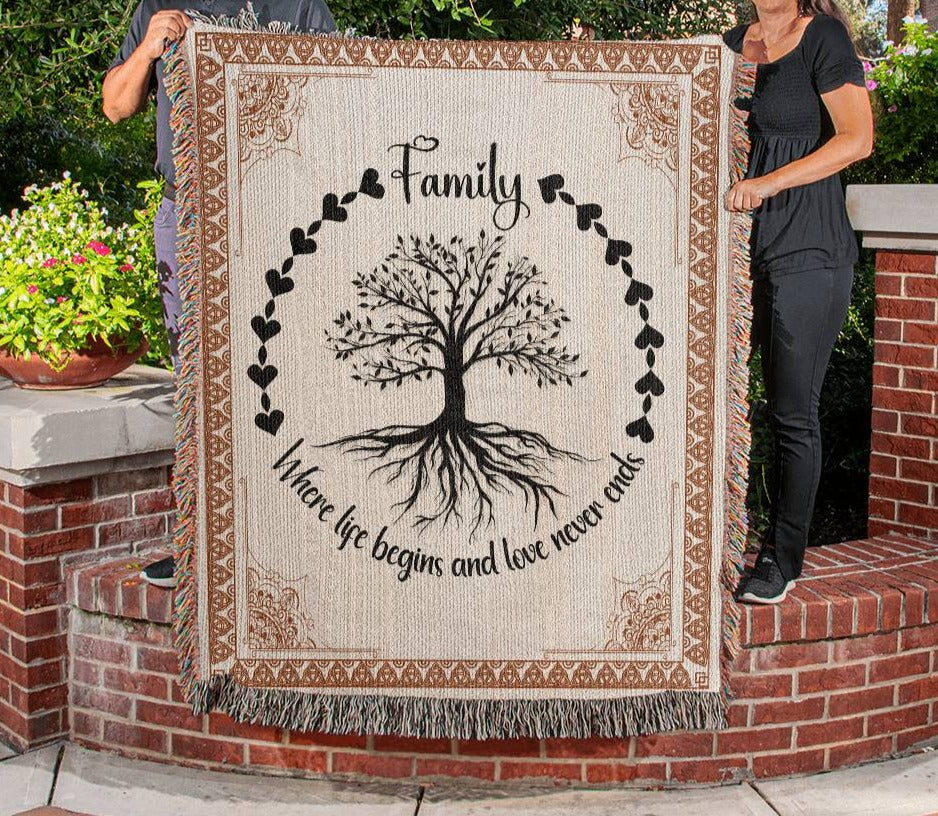 Family | Where life begins (50x60) - Kim’s Signature Beauty & Accessories