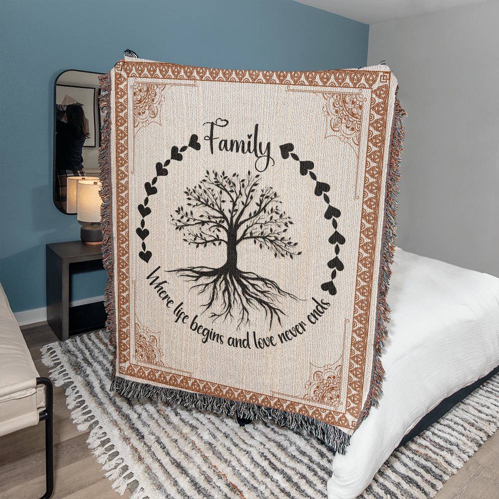 Family | Where life begins (50x60) - Kim’s Signature Beauty & Accessories