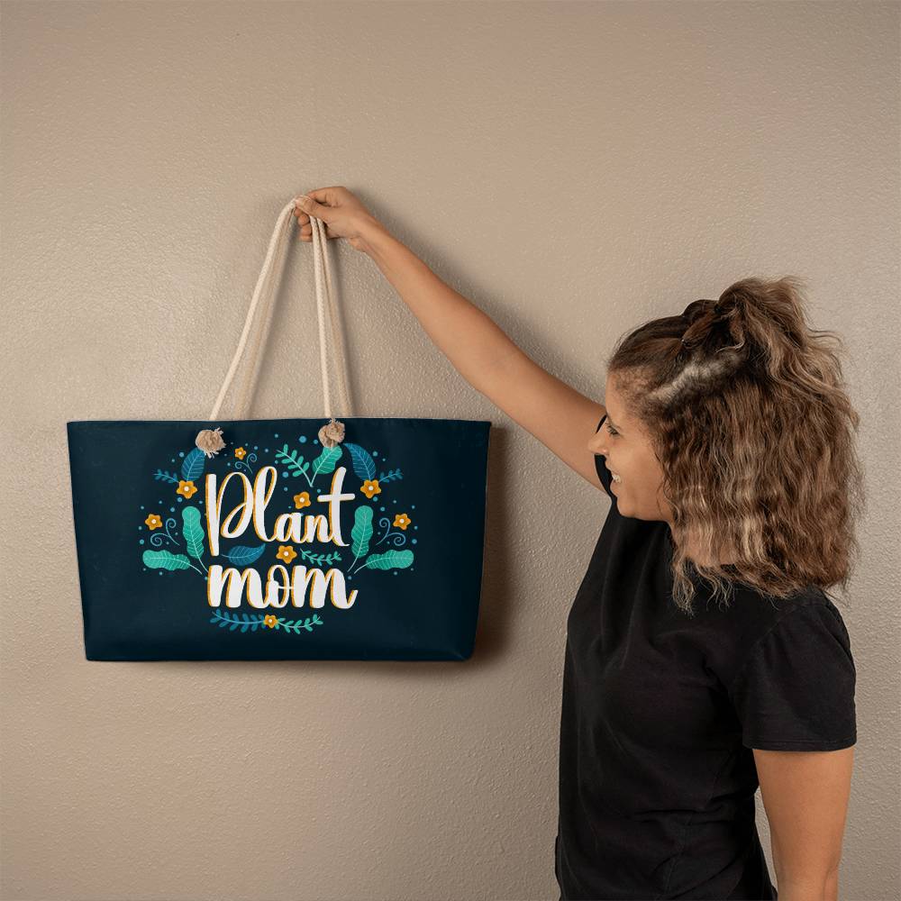 Plant Mom Weekender Tote - Kim’s Signature Beauty & Accessories