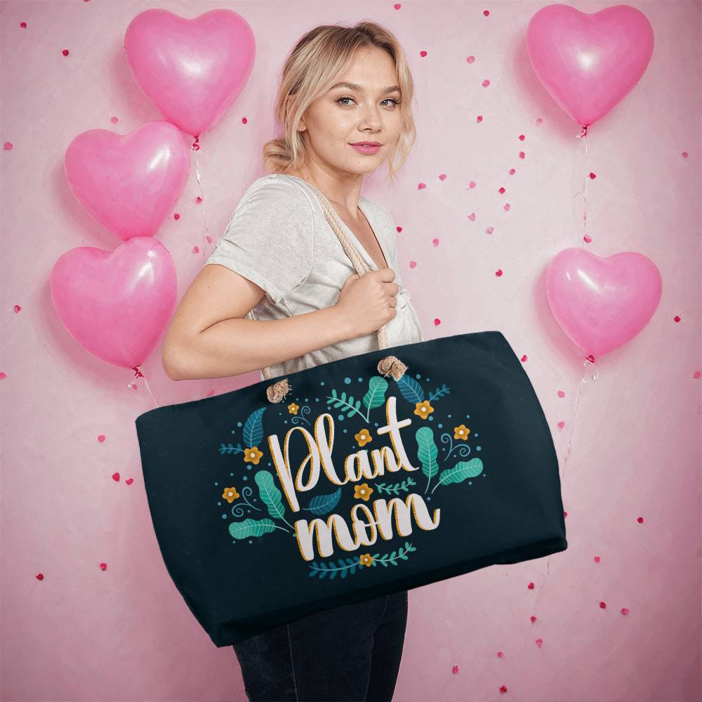 Plant Mom Weekender Tote - Kim’s Signature Beauty & Accessories