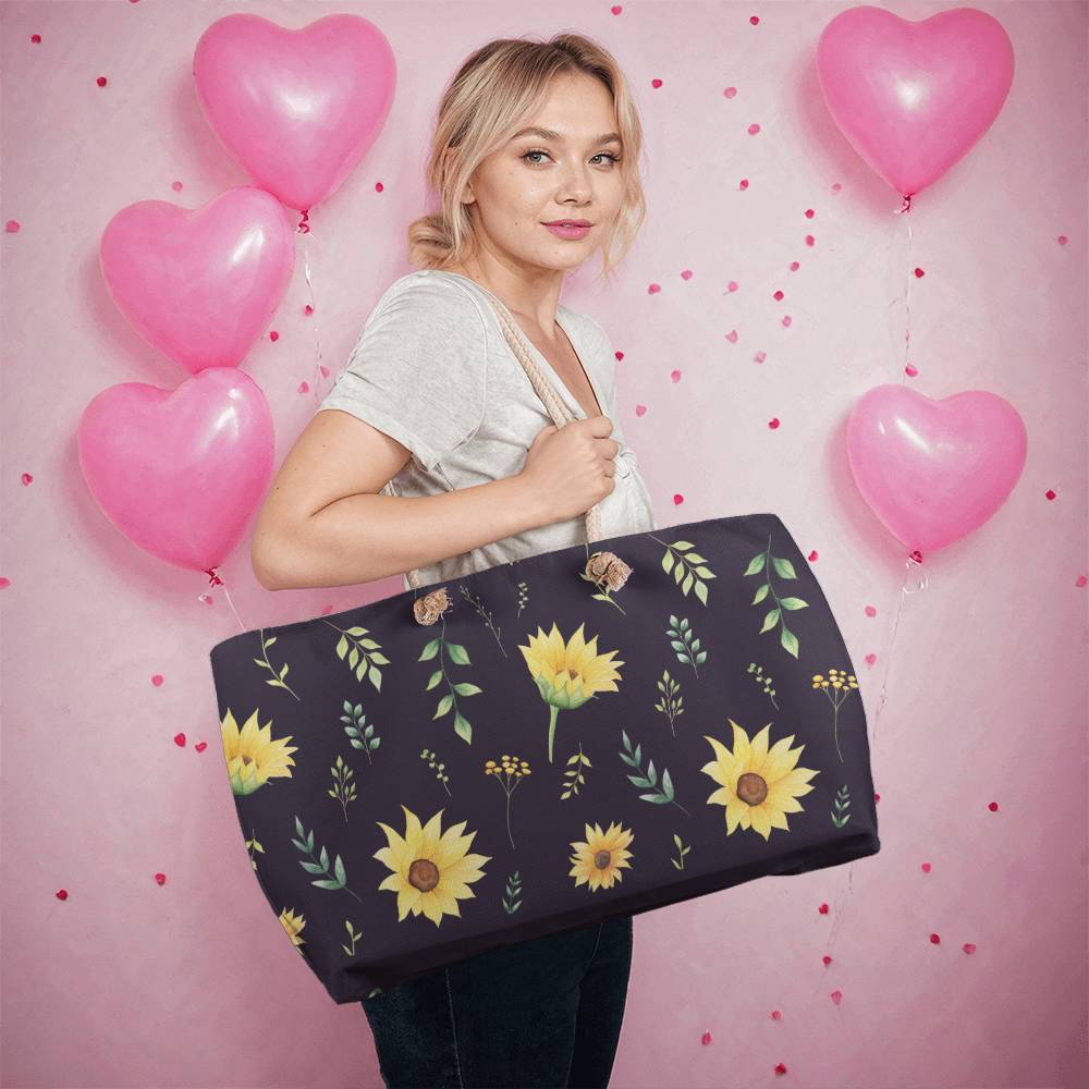 Flower Love Weekender Tote - Kim’s Signature Beauty & Accessories
