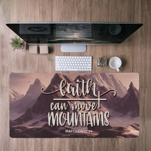 Faith Desk Mat - Kim’s Signature Beauty & Accessories