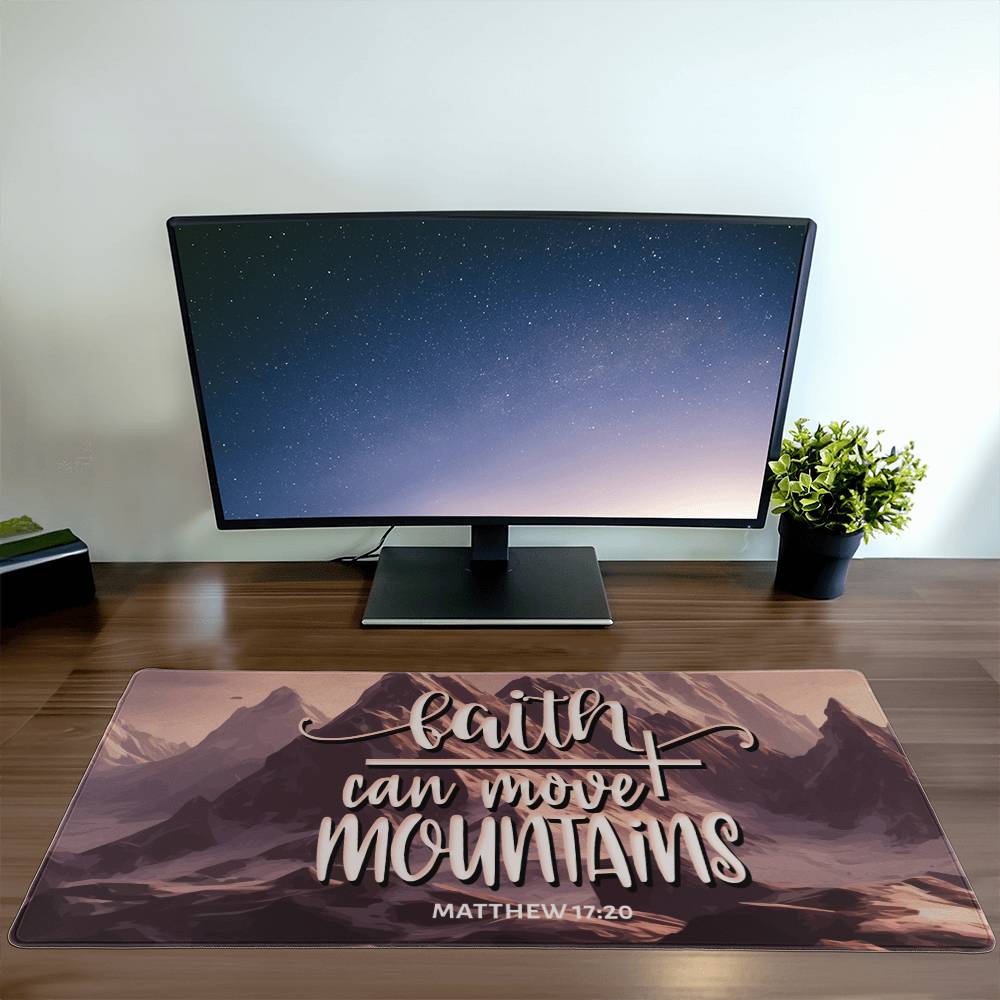 Faith Desk Mat - Kim’s Signature Beauty & Accessories