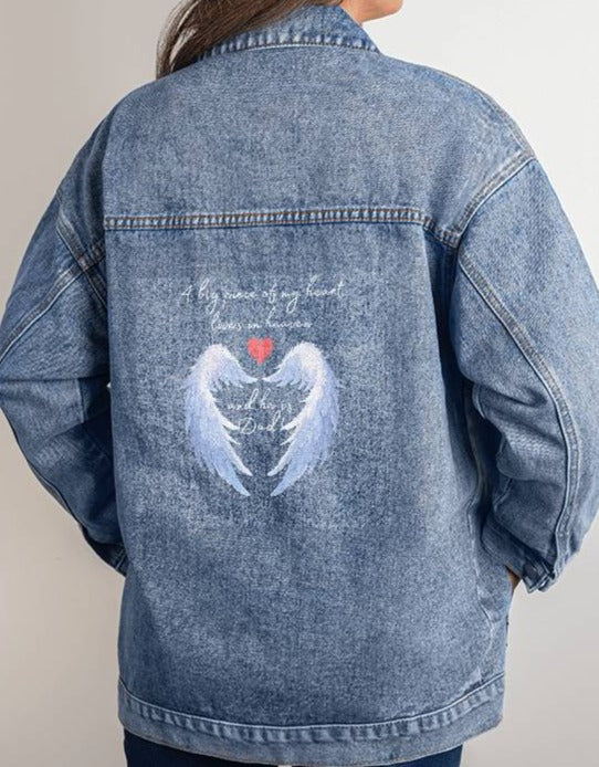 A piece of my Heart is in Heaven- Dad - Kim’s Signature Beauty & Accessories