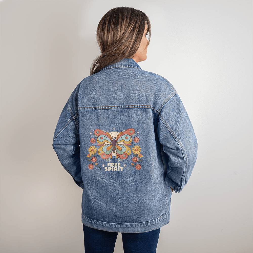 Free Spirit Jean Jacket - Kim’s Signature Beauty & Accessories