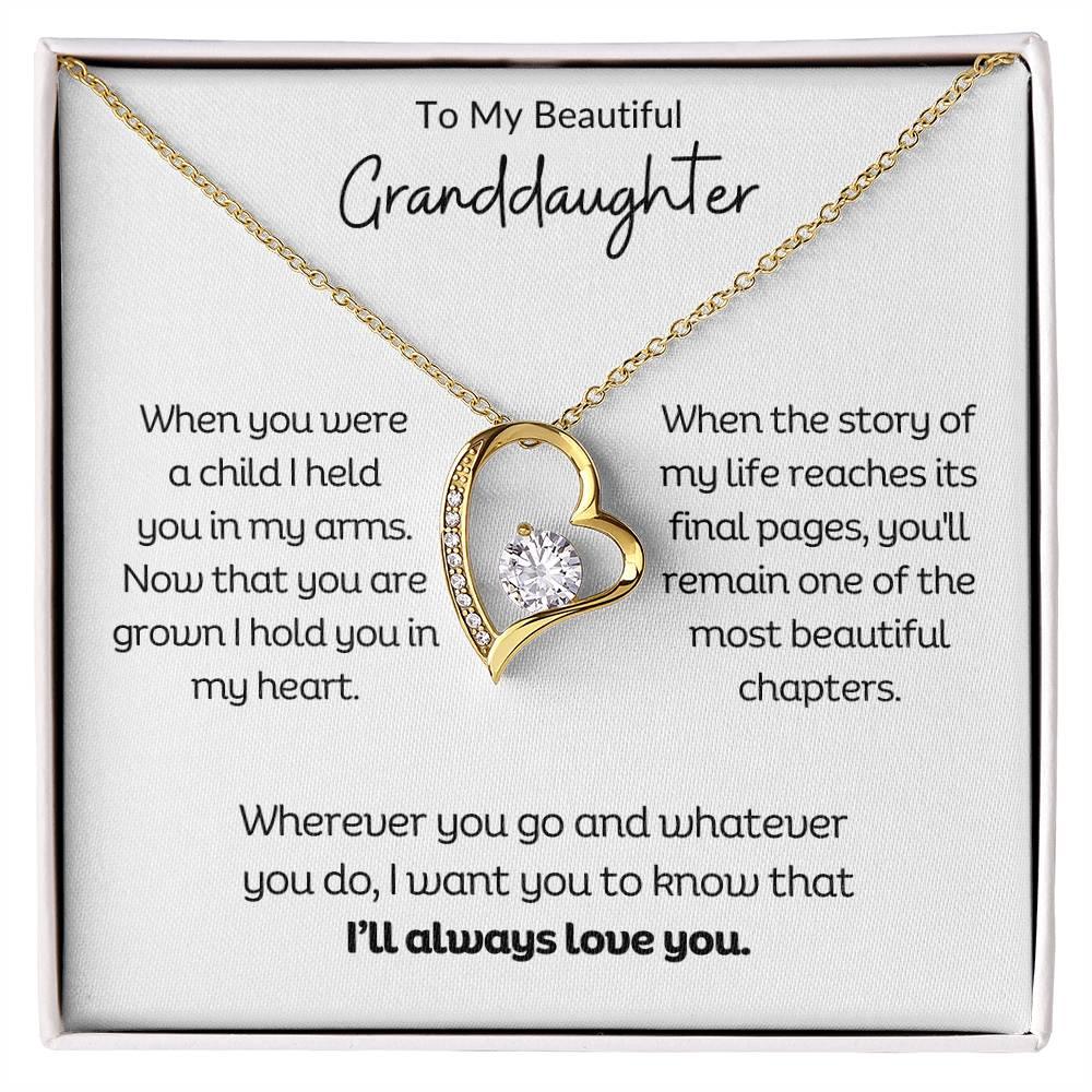 To My Granddaughter | I'll Always Love you - Kim’s Signature Beauty & Accessories (Store description)