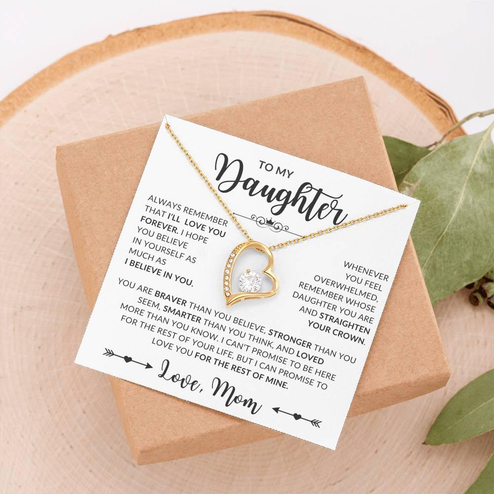 To My Daughter | I'LL Love you forever - Kim’s Signature Beauty & Accessories (Store description)