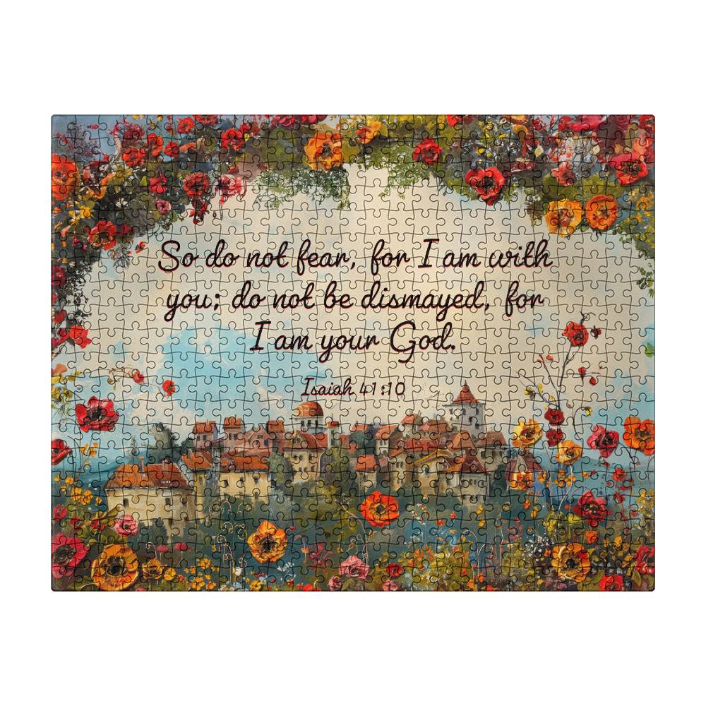 Isiah 41:10 Bible Verse Large Puzzle - Kim’s Signature Beauty & Accessories (Store description)
