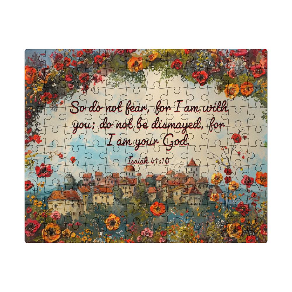 Scripture Verse Isiah 41:10 Puzzle - Kim’s Signature Beauty & Accessories (Store description)