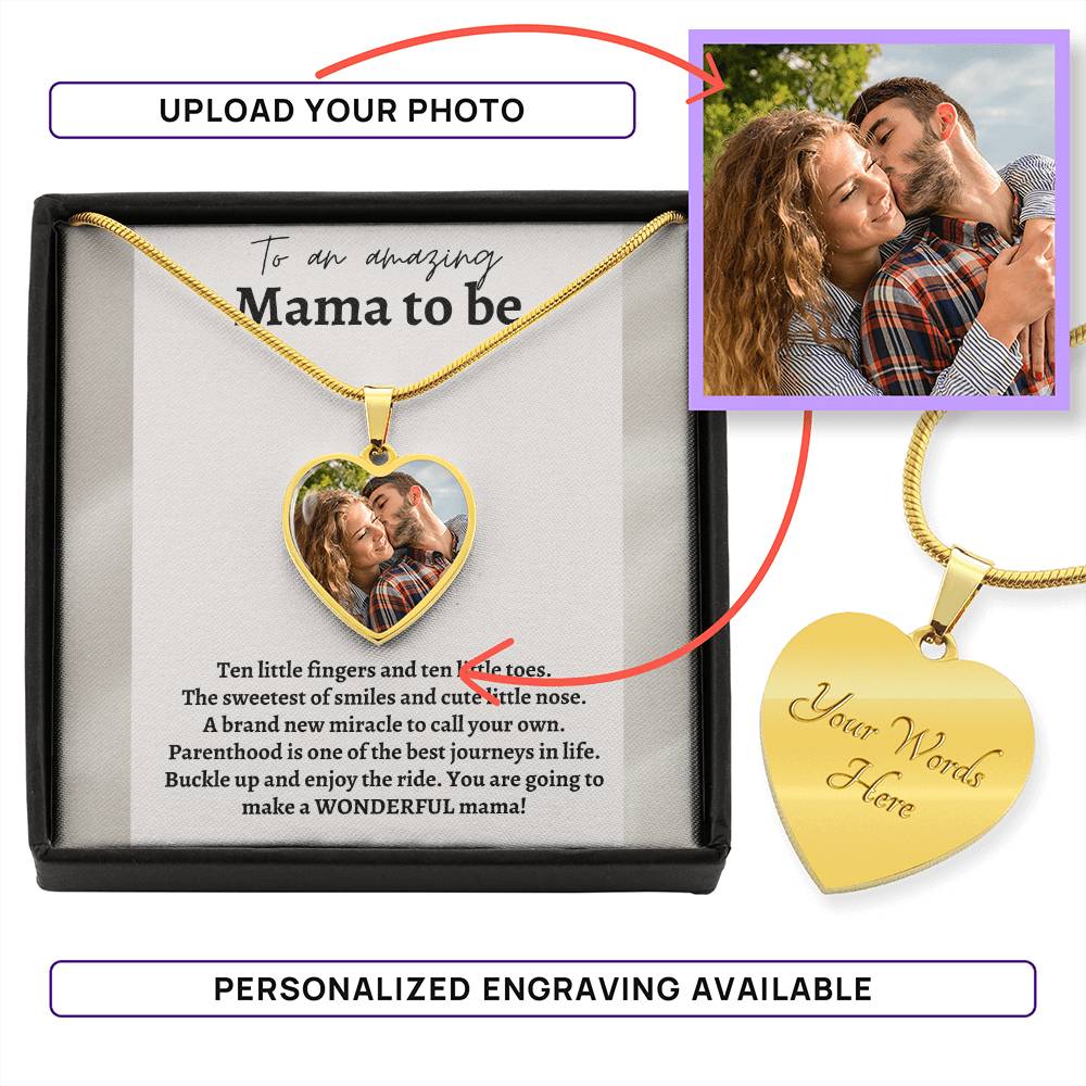First Time Mom Gift, Jewelry, & Photo upload - Kim’s Signature Beauty & Accessories