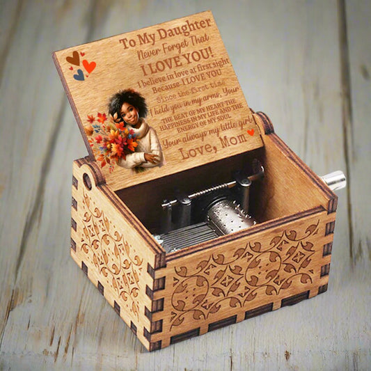 Daughter, Message Music Box - Kim’s Signature Beauty & Accessories