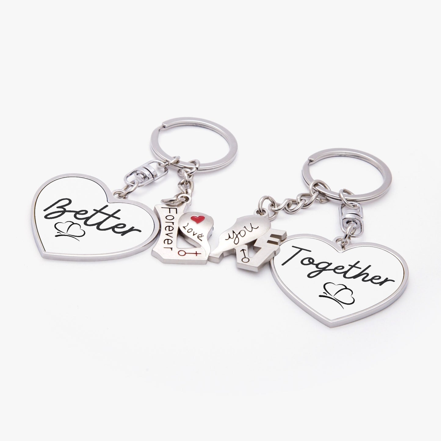 Better Together Couple Magnetic Keychain - Kim’s Signature Beauty & Accessories (Store description)