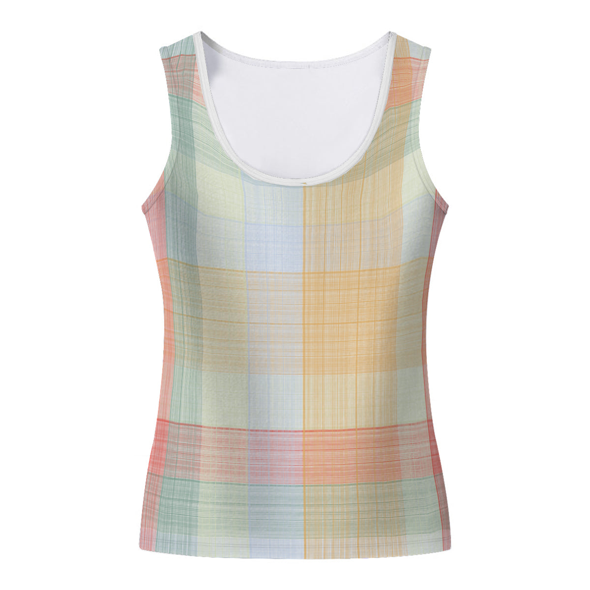 Spring Plaid Tank Top - Kim’s Signature Beauty & Accessories (Store description)