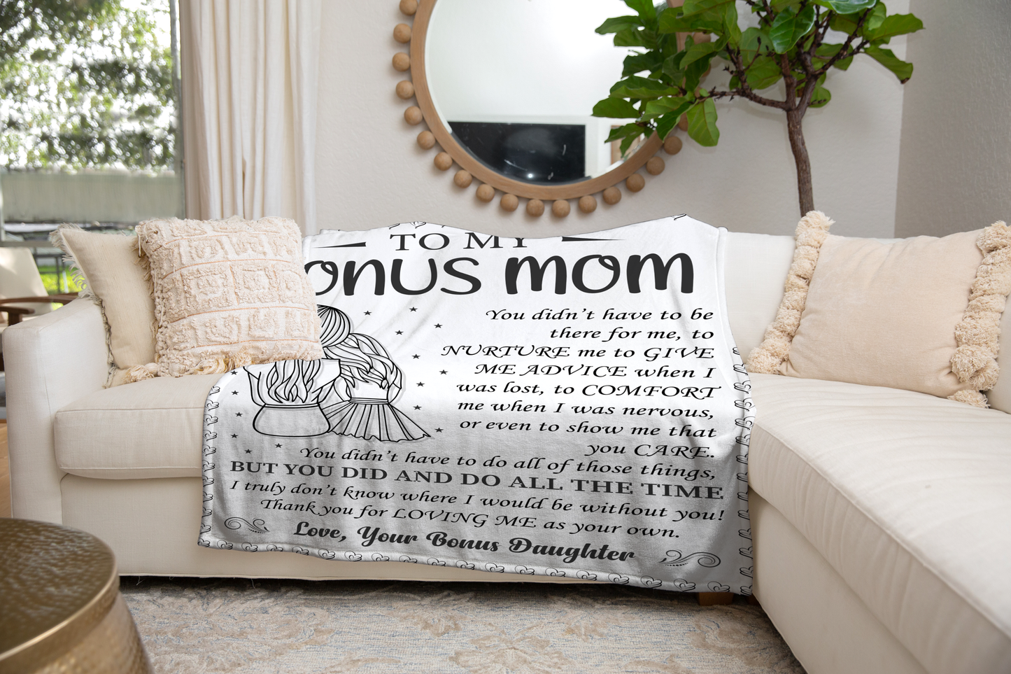 Bonus Mom Blanket (50X60) - Kim’s Signature Beauty & Accessories (Store description)