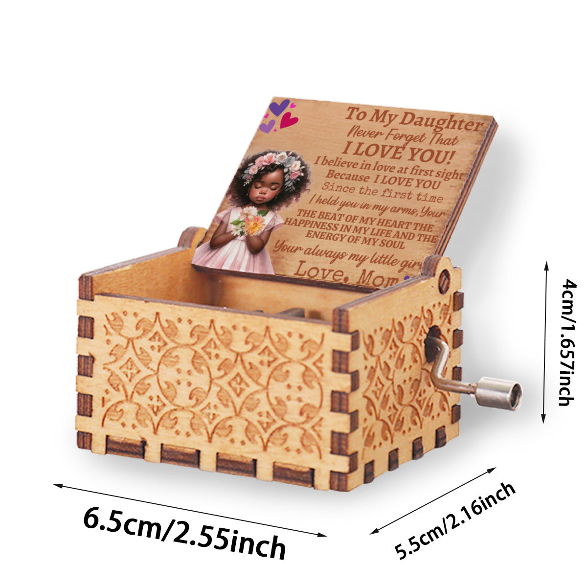 Daughter Message Music Box - Kim’s Signature Beauty & Accessories