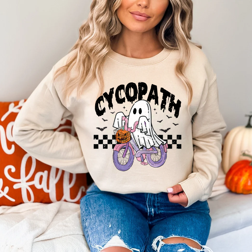 Cycopath Ghost Sweatshirt - Kim’s Signature Beauty & Accessories (Store description)