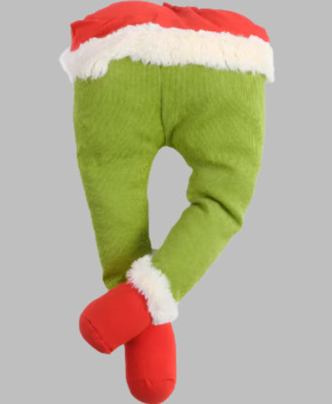 Elf & Santa Leg Christmas Decorations – Whimsical Holiday Yard or Tree Decor - Kim’s Signature Beauty & Accessories