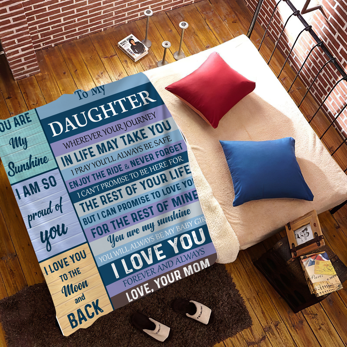 Daughter, You are my Sunshine Blanket - Kim’s Signature Beauty & Accessories (Store description)