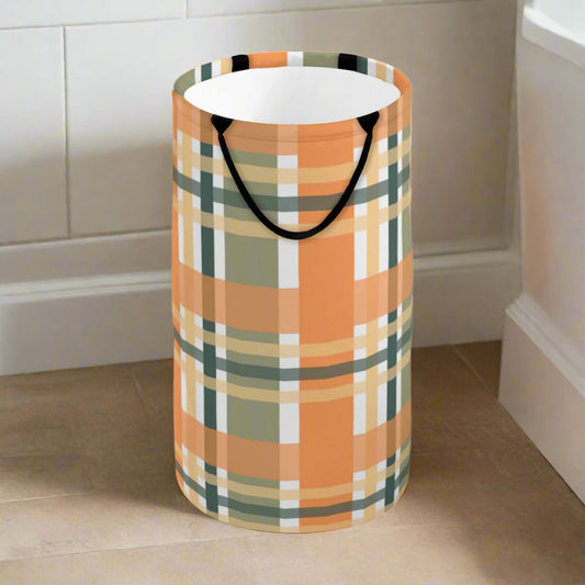 Plaid Fun Foldable laundry Basket - Kim’s Signature Beauty & Accessories