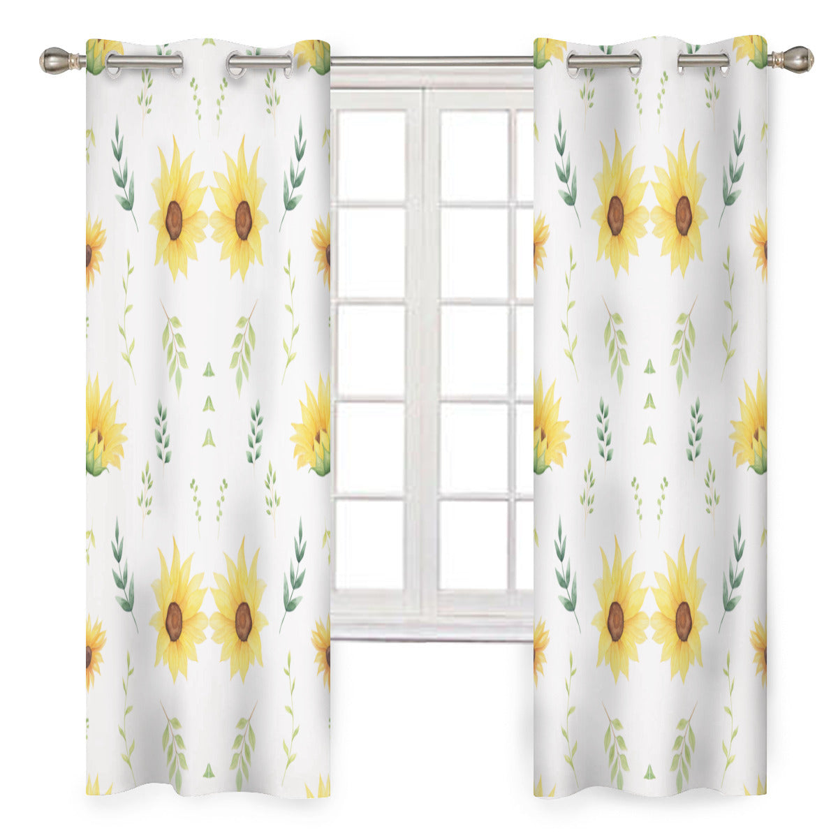 Yellow Blooms | Curtains - Kim’s Signature Beauty & Accessories (Store description)