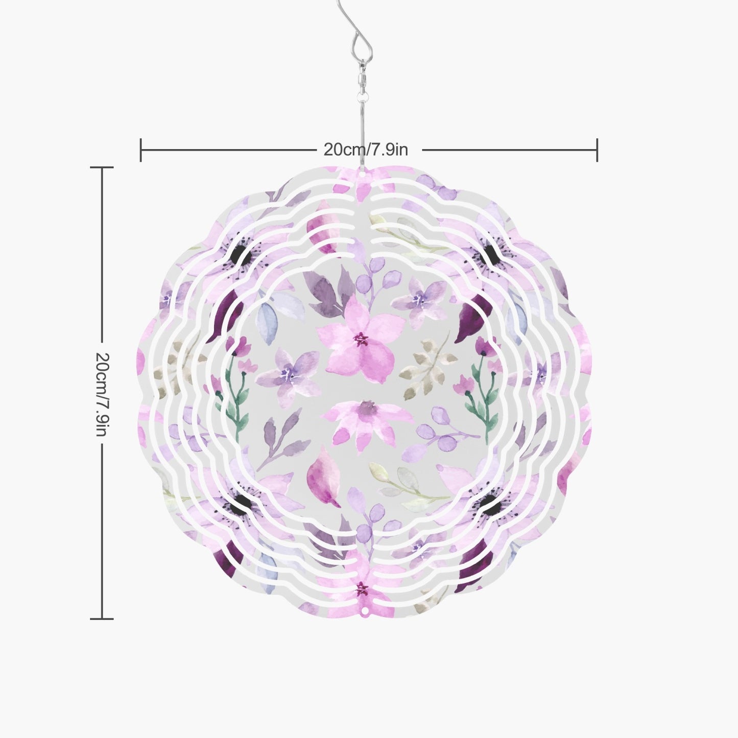 Purple Beauty Wind Spinner - Kim’s Signature Beauty & Accessories (Store description)