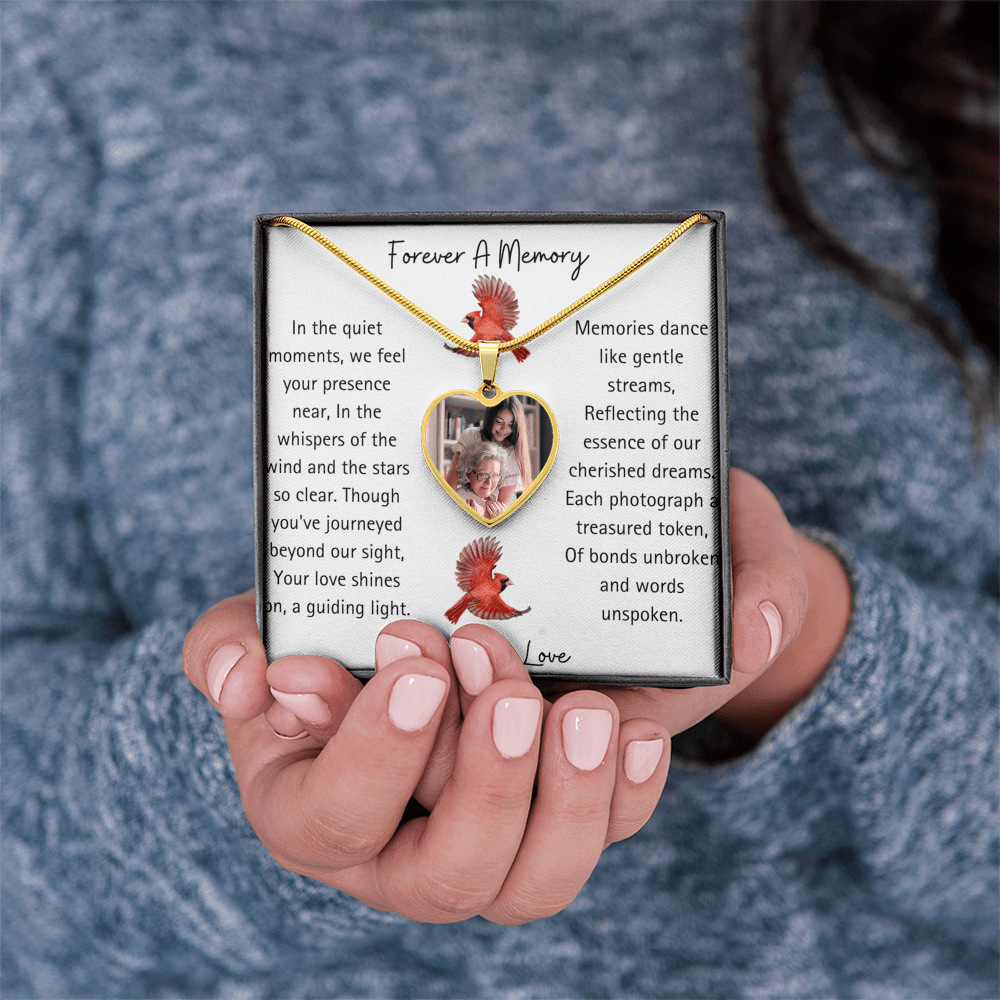 Forever A Memory Photo Upload Necklace - Kim’s Signature Beauty & Accessories (Store description)
