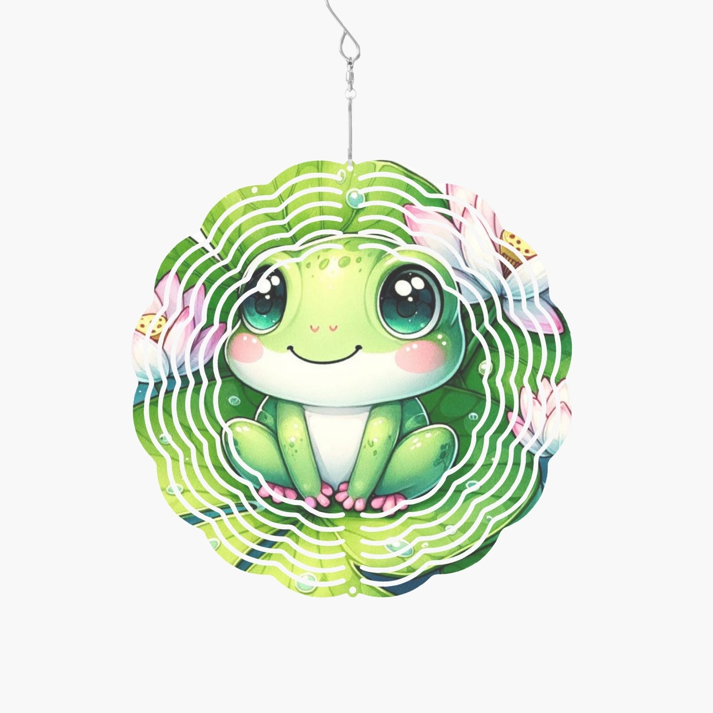 Happy Frog Wind Spinner - Kim’s Signature Beauty & Accessories (Store description)
