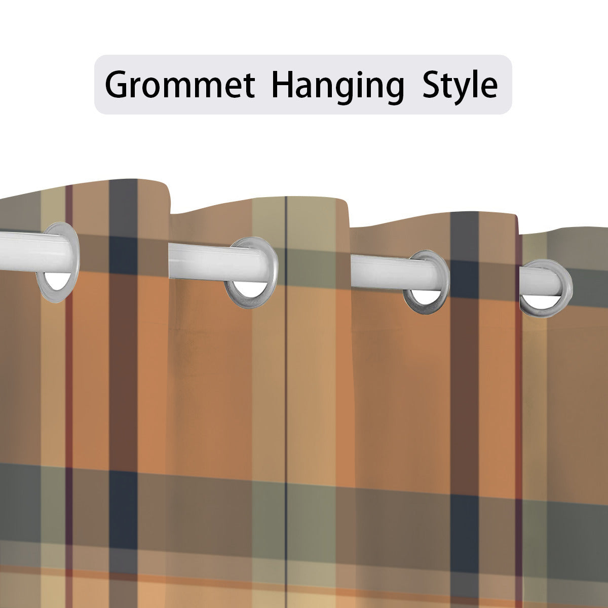 Moody Plaid Curtains - Kim’s Signature Beauty & Accessories