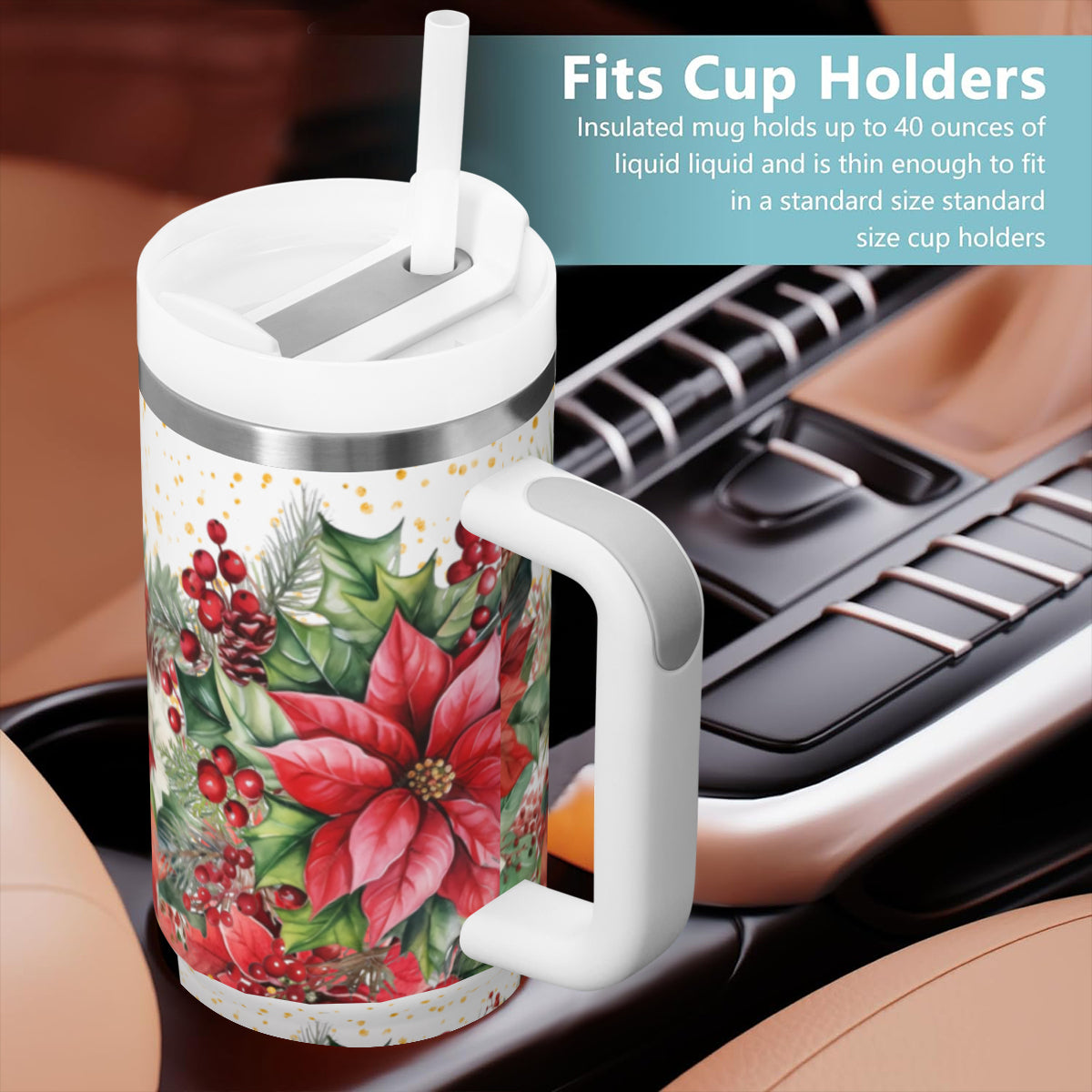 Red Christmas Tumbler - Kim’s Signature Beauty & Accessories