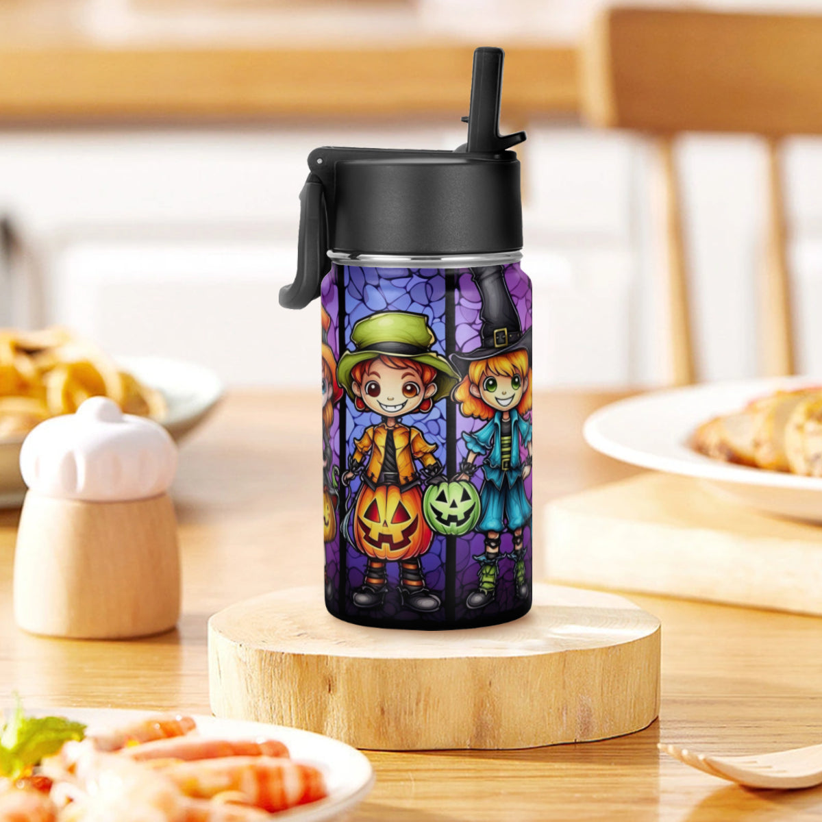 Trick or Treat Kids 12oz Tumblers - Kim’s Signature Beauty & Accessories