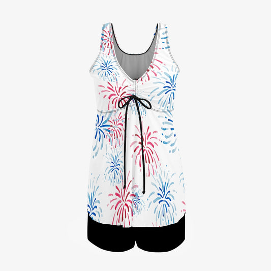 Patriotic Pride | Women's Two-Piece Swimsuit - Kim’s Signature Beauty & Accessories