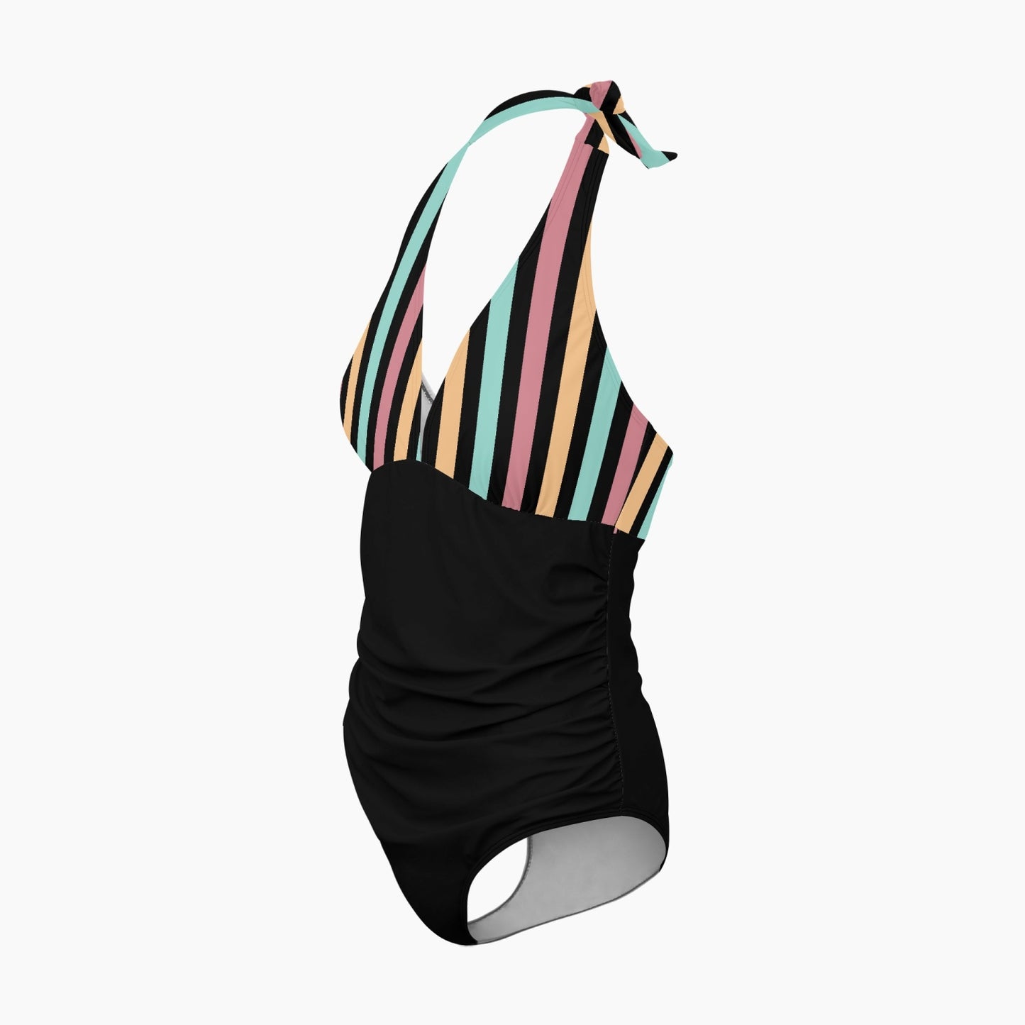 Modern Stripes | Women's One-Piece Swimsuit - Kim’s Signature Beauty & Accessories (Store description)