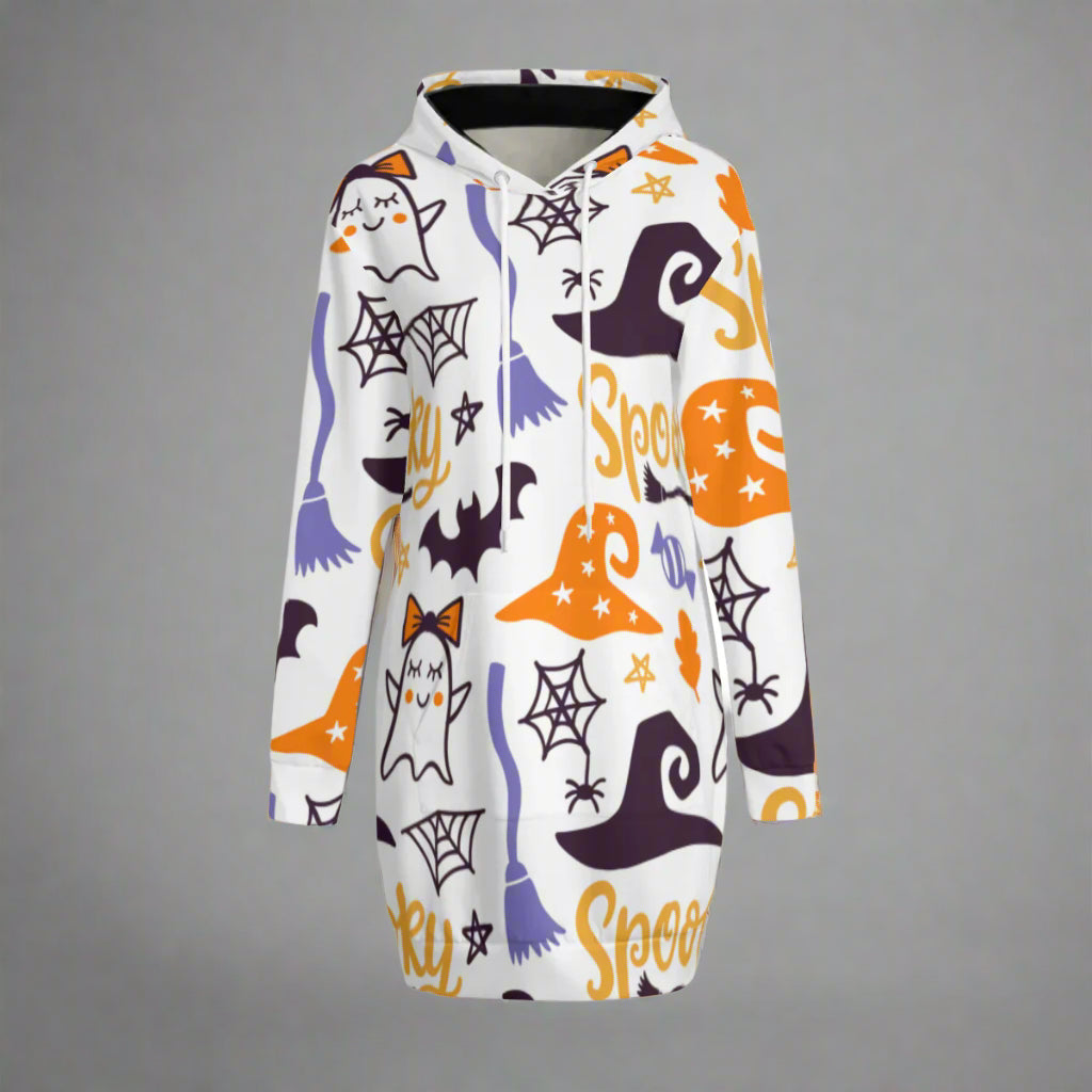 Spooky Fun Hoodie Dress – Halloween Edition - Kim’s Signature Beauty & Accessories (Store description)