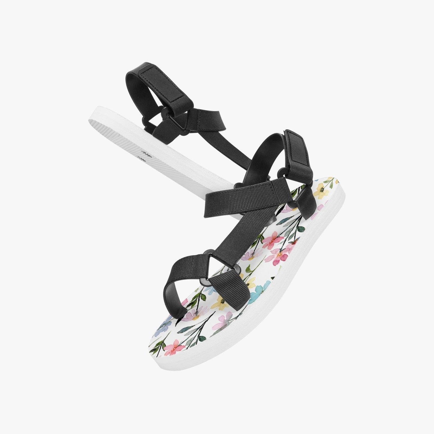 Spring Floral | Casual Strappy Sandals - Kim’s Signature Beauty & Accessories (Store description)