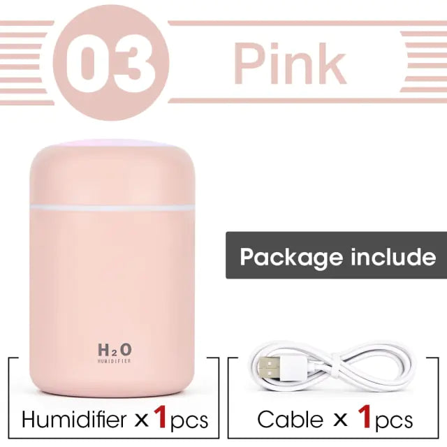 Colorful Cup Aroma Diffuser Humidifier - Kim’s Signature Beauty & Accessories (Store description)