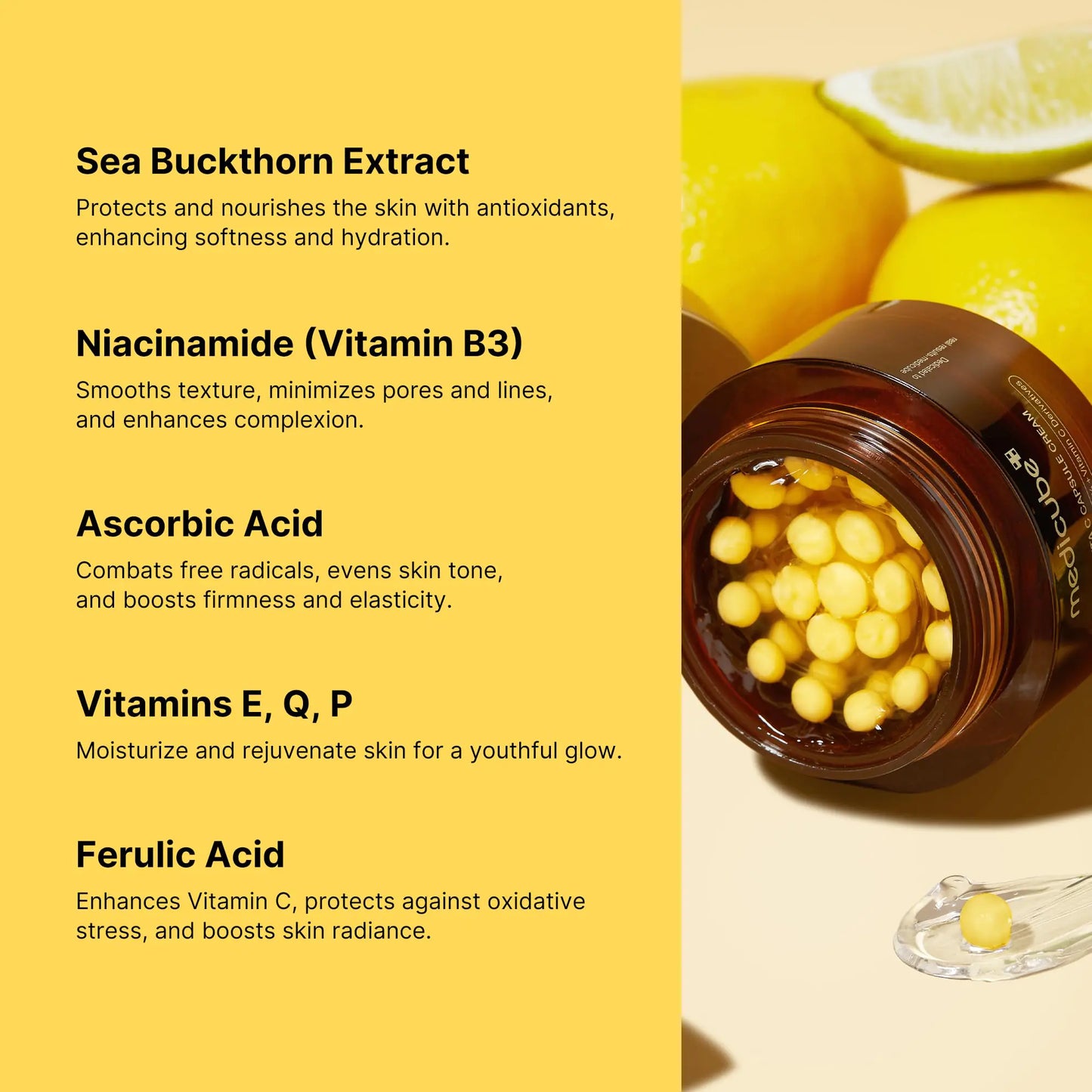 Medicube Deep Vitamin C Golden Capsule Moisturizer - Kim’s Signature Beauty & Accessories (Store description)