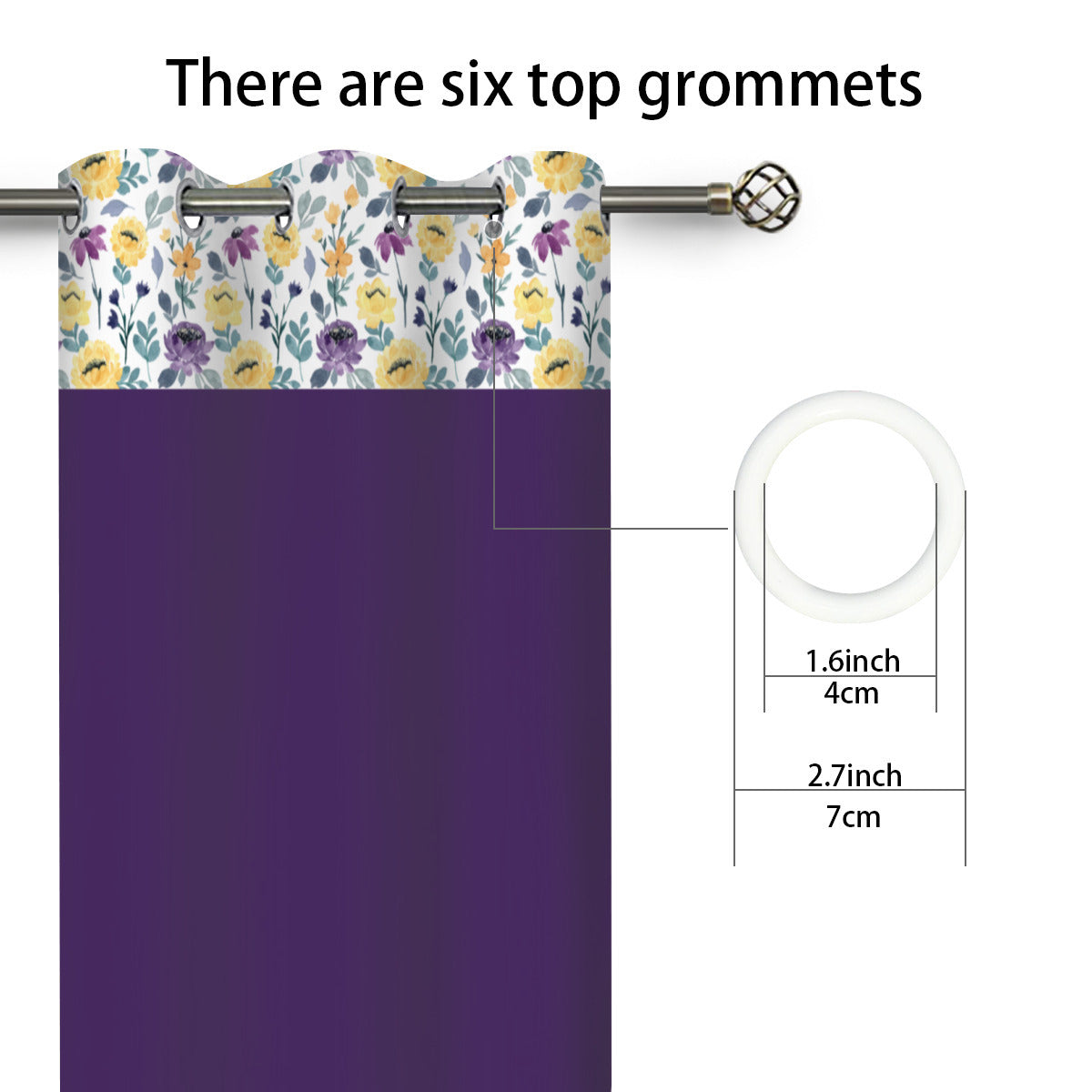 Purple Majesty | Curtains - Kim’s Signature Beauty & Accessories (Store description)