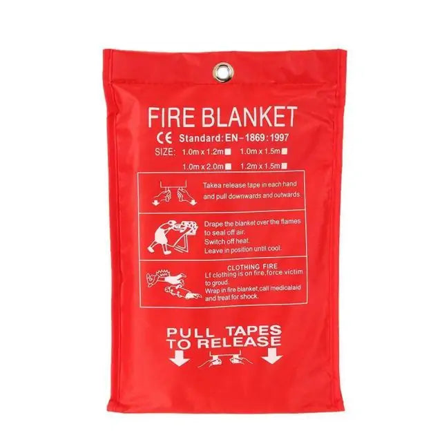 Fire Blanket Emergency Fiberglass Cloth - Kim’s Signature Beauty & Accessories