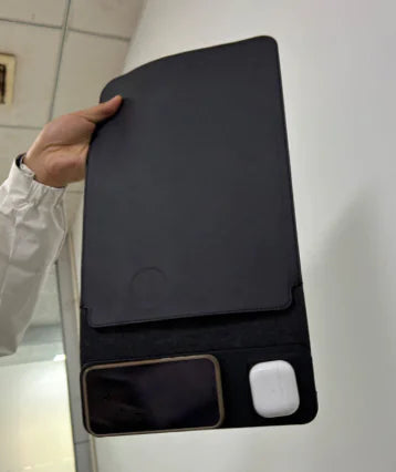 5in1 Wireless Charging Laptop Sleeve - Kim’s Signature Beauty & Accessories (Store description)