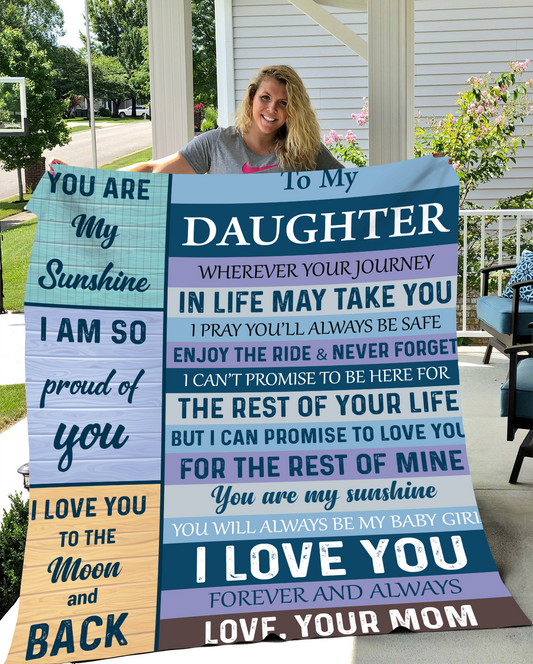 Daughter, You are my Sunshine Blanket - Kim’s Signature Beauty & Accessories